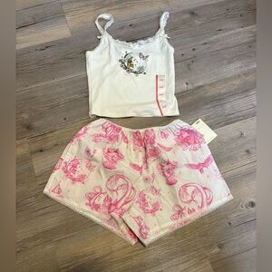 Wicked Katie Kime lounge set XXS new with tags